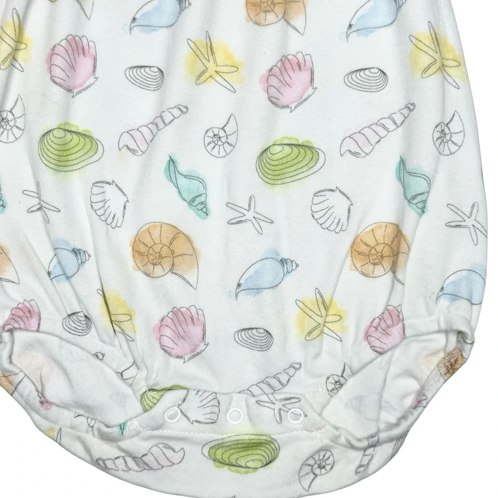 Nola Tawk Let's Shell-ebrate‎ Shoulder-Tie Onesie